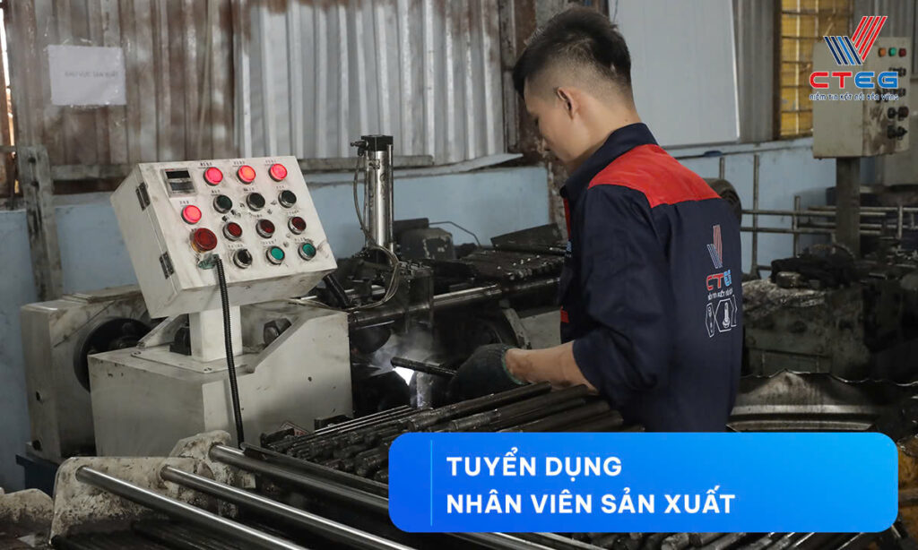 Tuyển dụng nhân viên sản xuất làm việc tại Long An