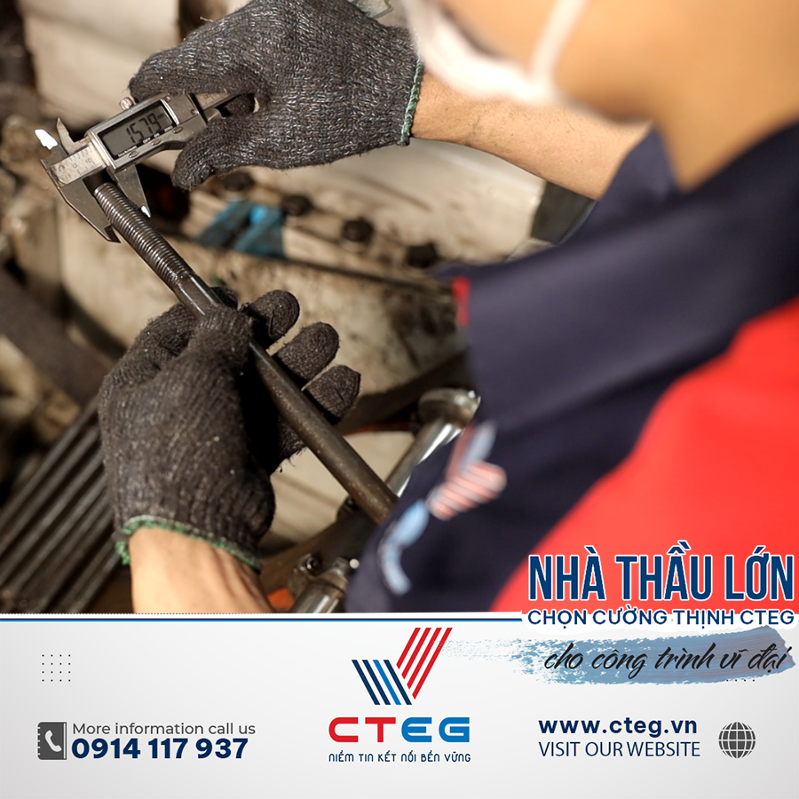 Kiểm tra kích thước hình dáng Bulong Neo Móng Tiêu Chuẩn 
