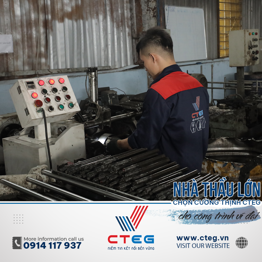 Gia công bulong neo móng