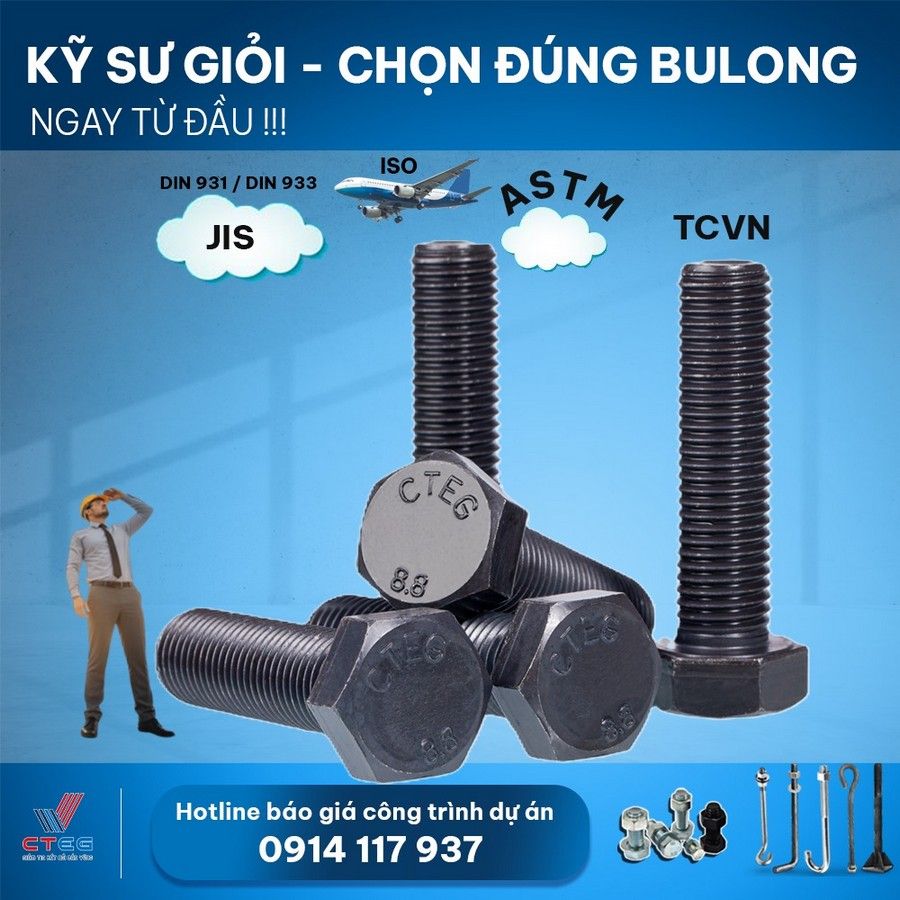 Giới thiệu về vai trò của bulong neo M16, M20, M24 trong xây dựng hiện đại